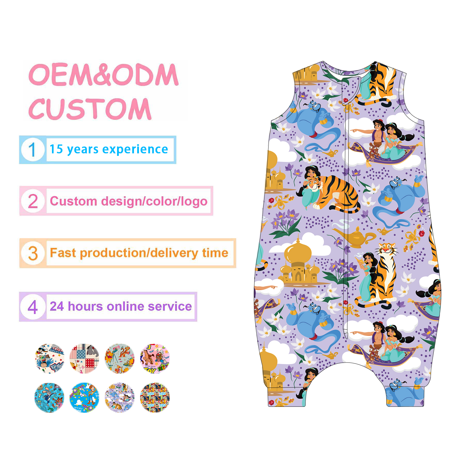 Fleece Sleeping Bag Baby ODM Supplier Supporting Volume Order Discounts Low MOQ