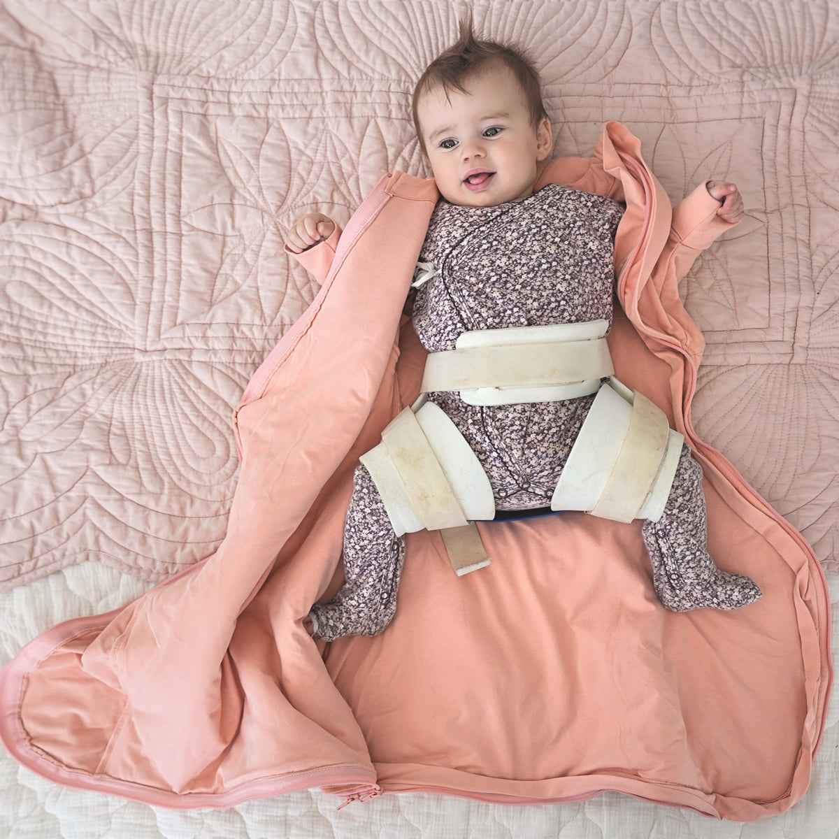 Fast Lead Time Sleep Sack Baby Swaddle With Sleeves OEM Factory Blank Apparel Bulk