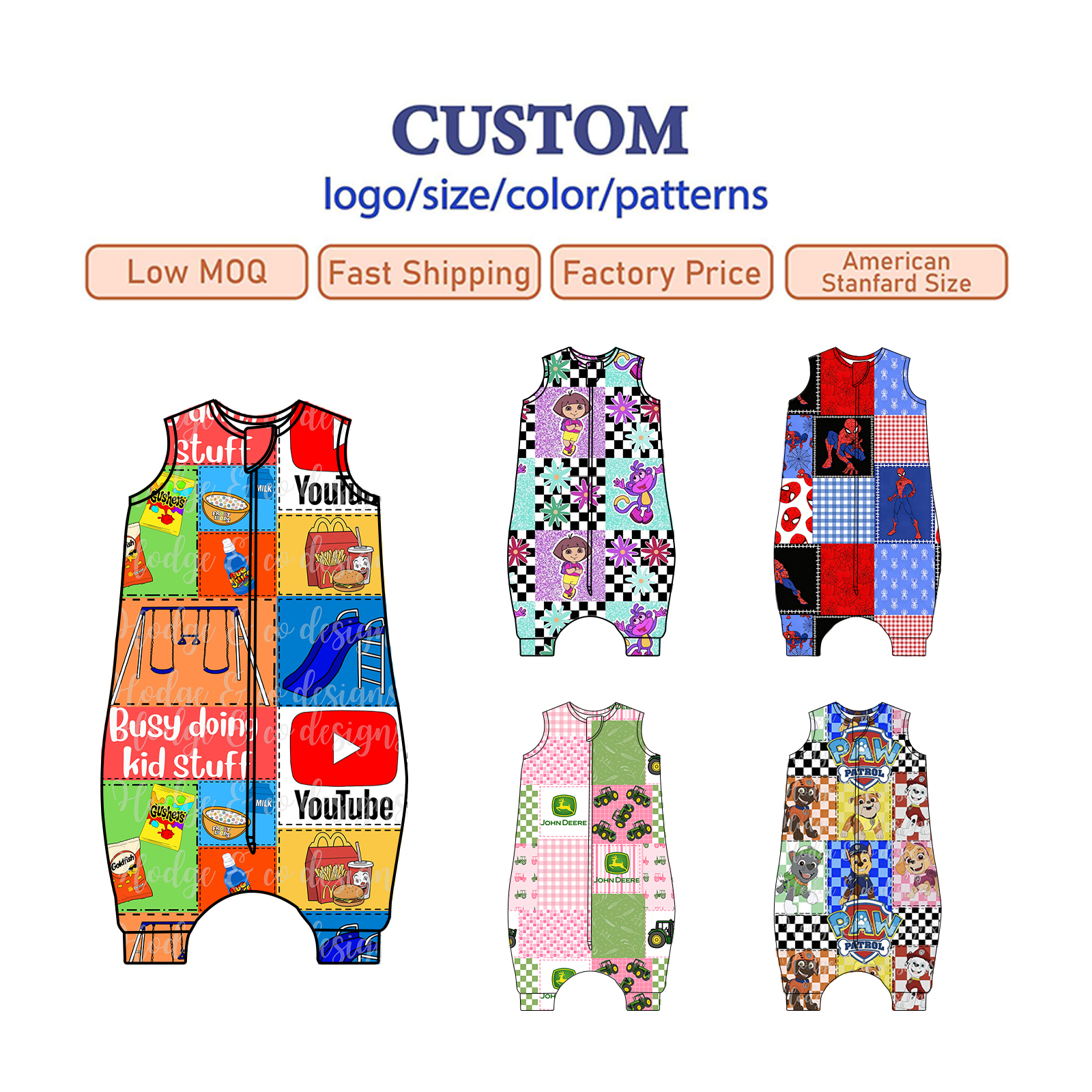 Leading Baby Sleeping Bags With Legs OEM Factory with Hypoallergenic Certified