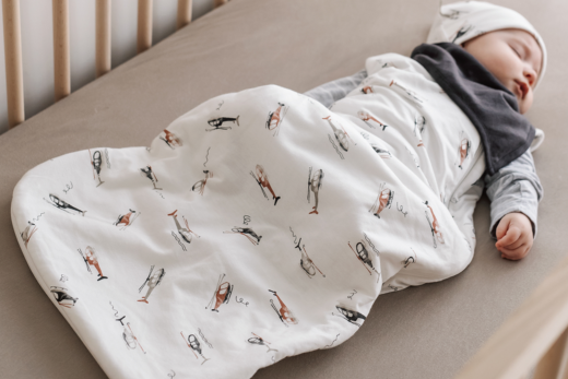 Unique Baby Blankets For Newborns Bamboo Ready to Ship Stocks Small Batch Collections for Modern Bra