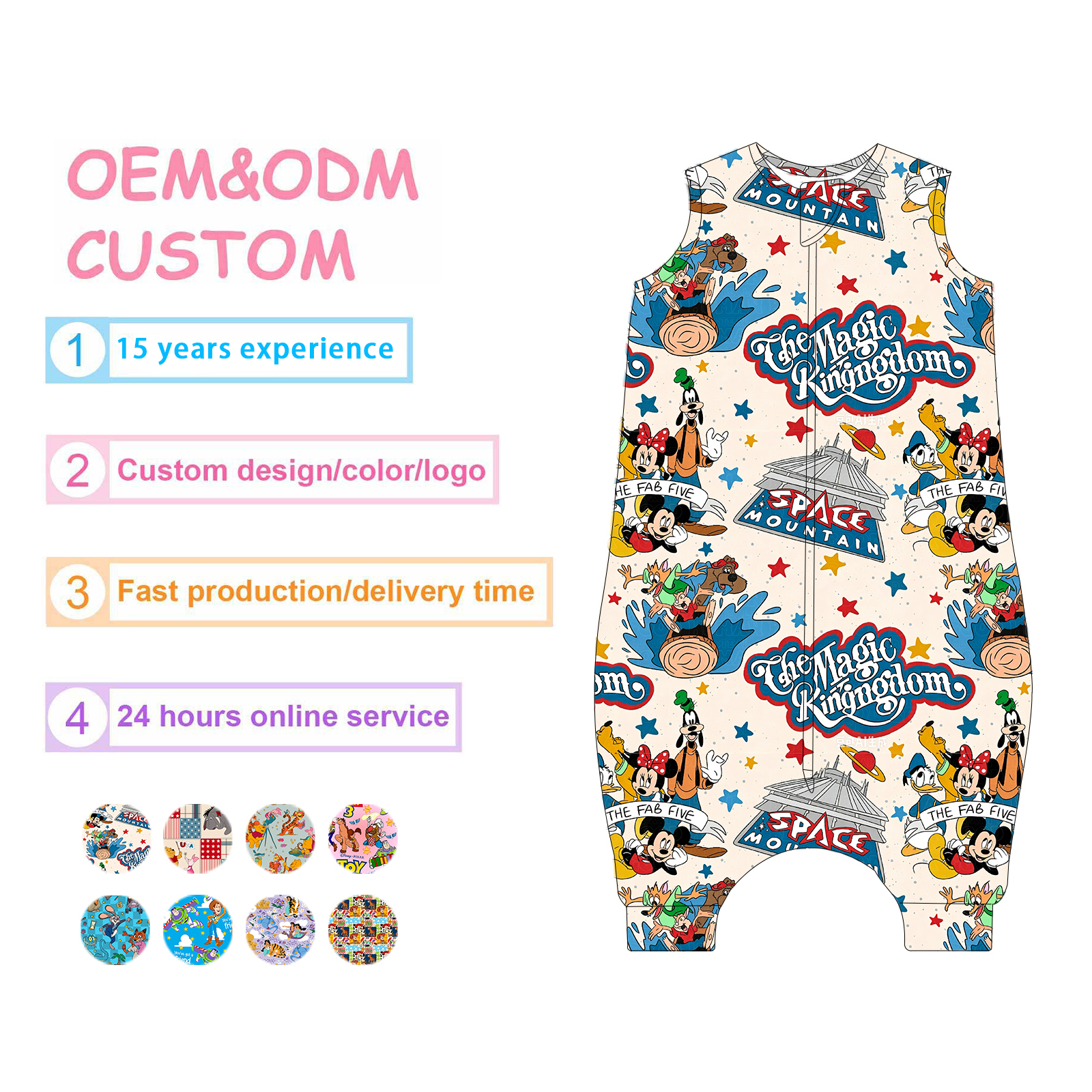 Contract Factory Professional Newborn Baby Sleeping Bag Tog Manufacturing