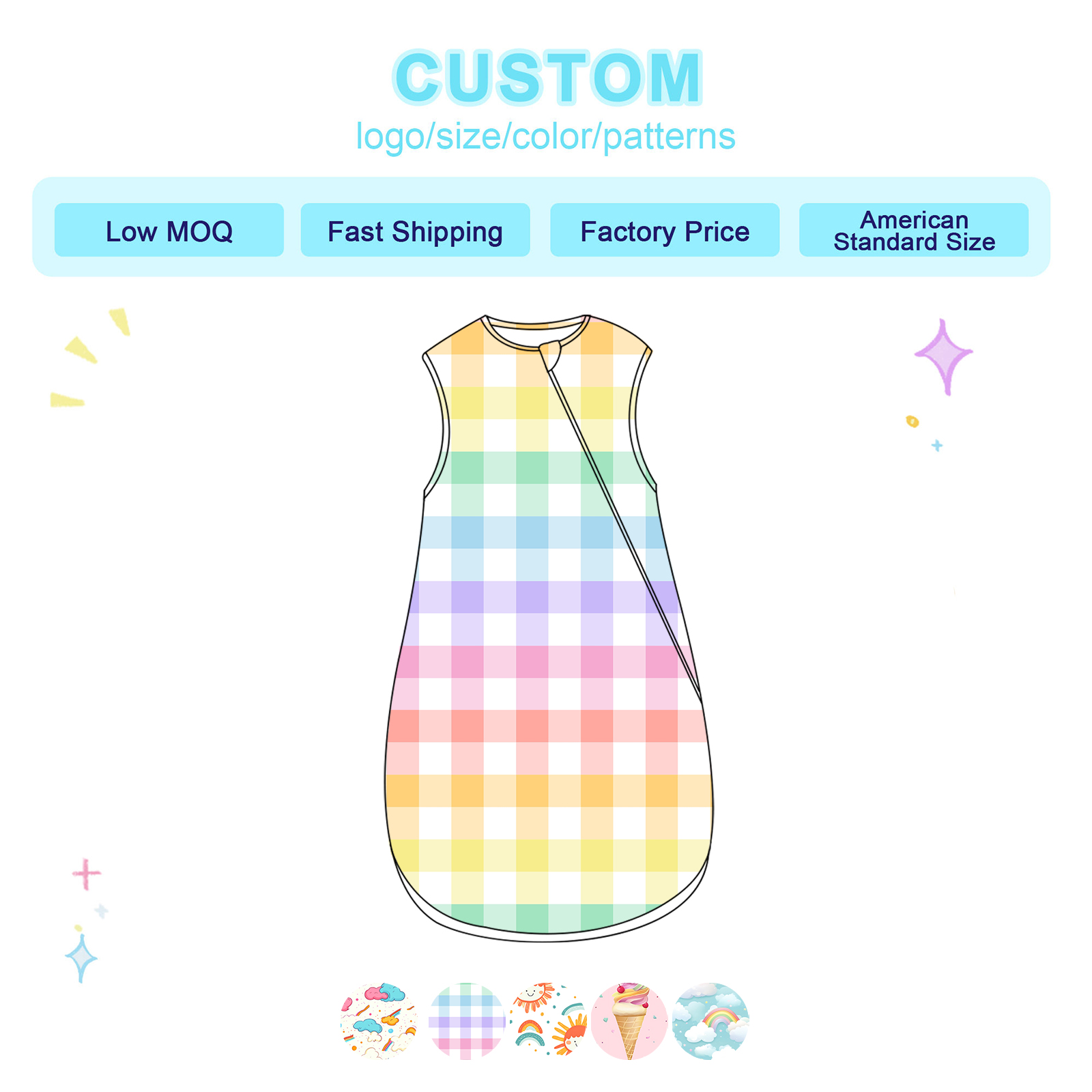 Bulk Wholesale Bamboo Rayon Sleeping Bag For Babies And Toddlers Bulk Wholesale Factory Pricing