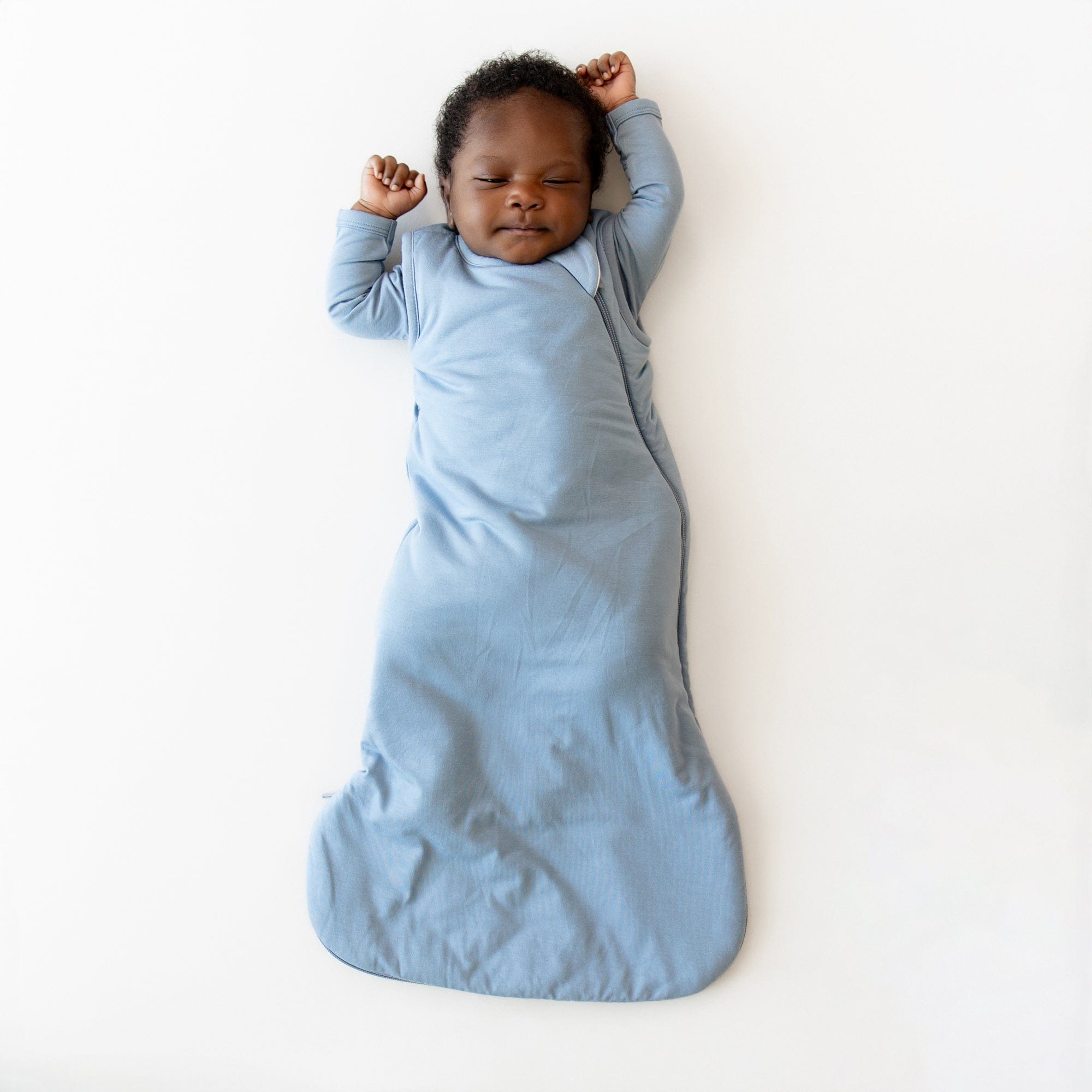 Scalable Private Label Bamboo Organic Cotton Fiber Baby Sleep Sack Bags 2 Way Zipper Closure Plaid B