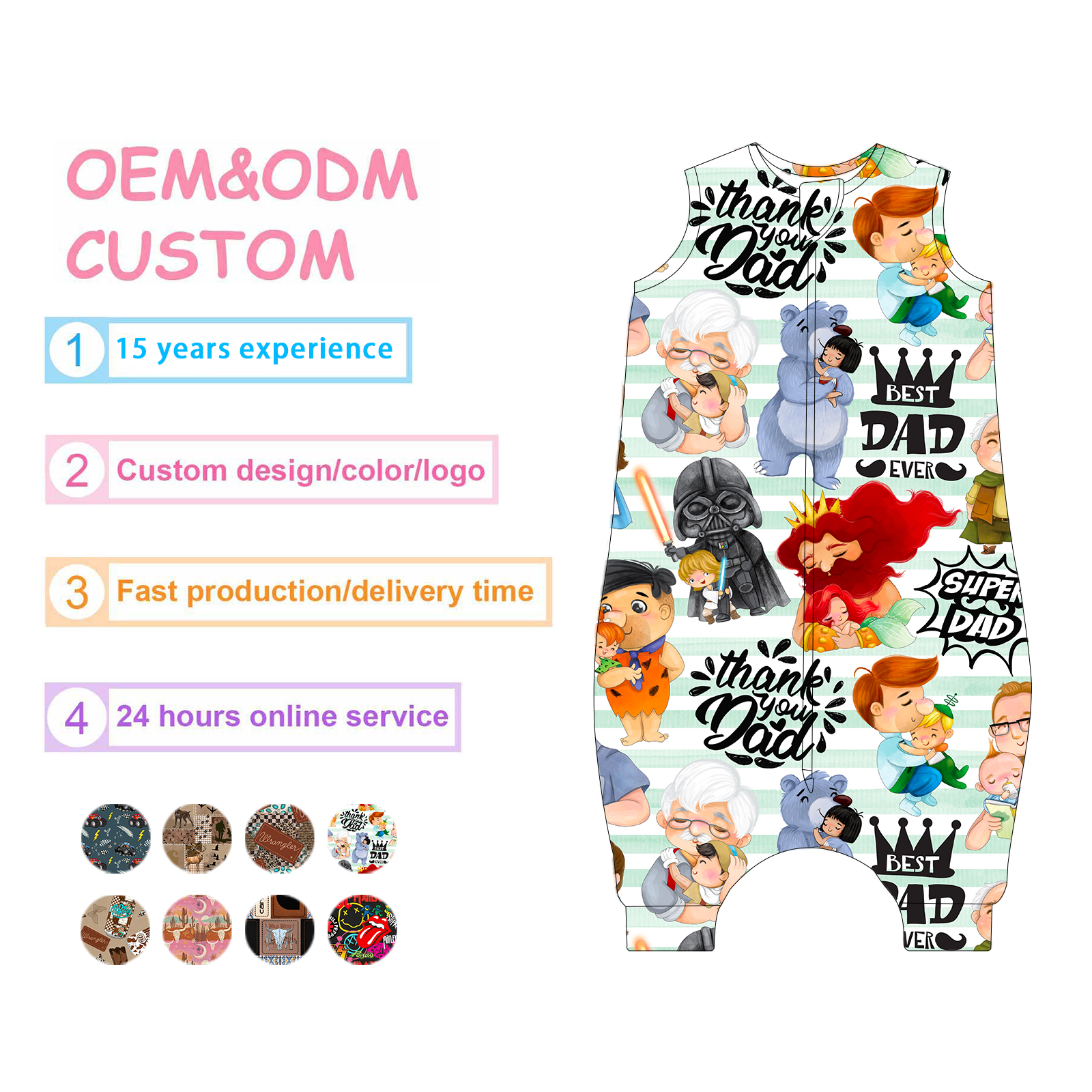 Scalable Private Label Baby Bamboo Sleep Sack FOB Manufacturing Grow Your Boutique with Us